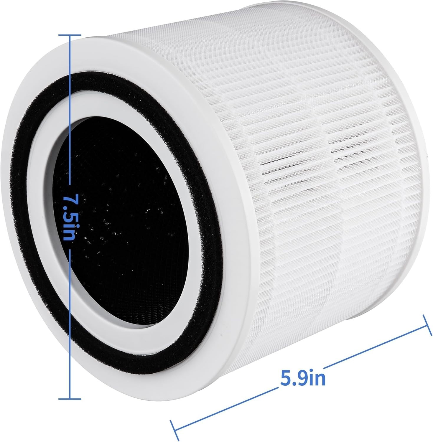 2-Pack Replacement Filters Compatible with Puroair 240 Air Purifier, 3-in-1