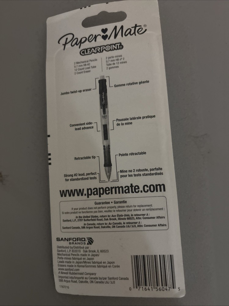 paper mate sharpwriter mechanical pencils