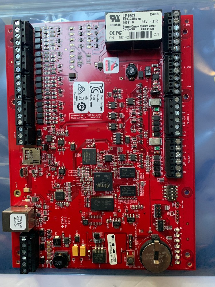 Avigilon Mercury Security LP1502 Card Reader Controller Module LP-1502---
