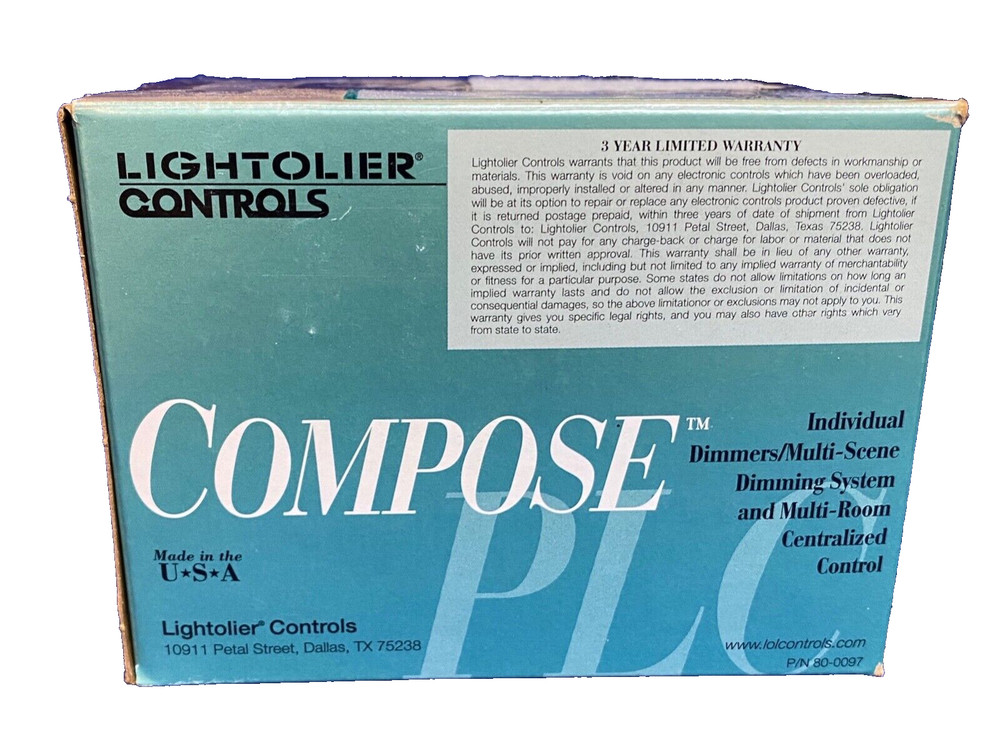 LIGHTOLIER CPLCILF, 20 Amp Inline Filter / Philips, Great Condition, Pre Owned