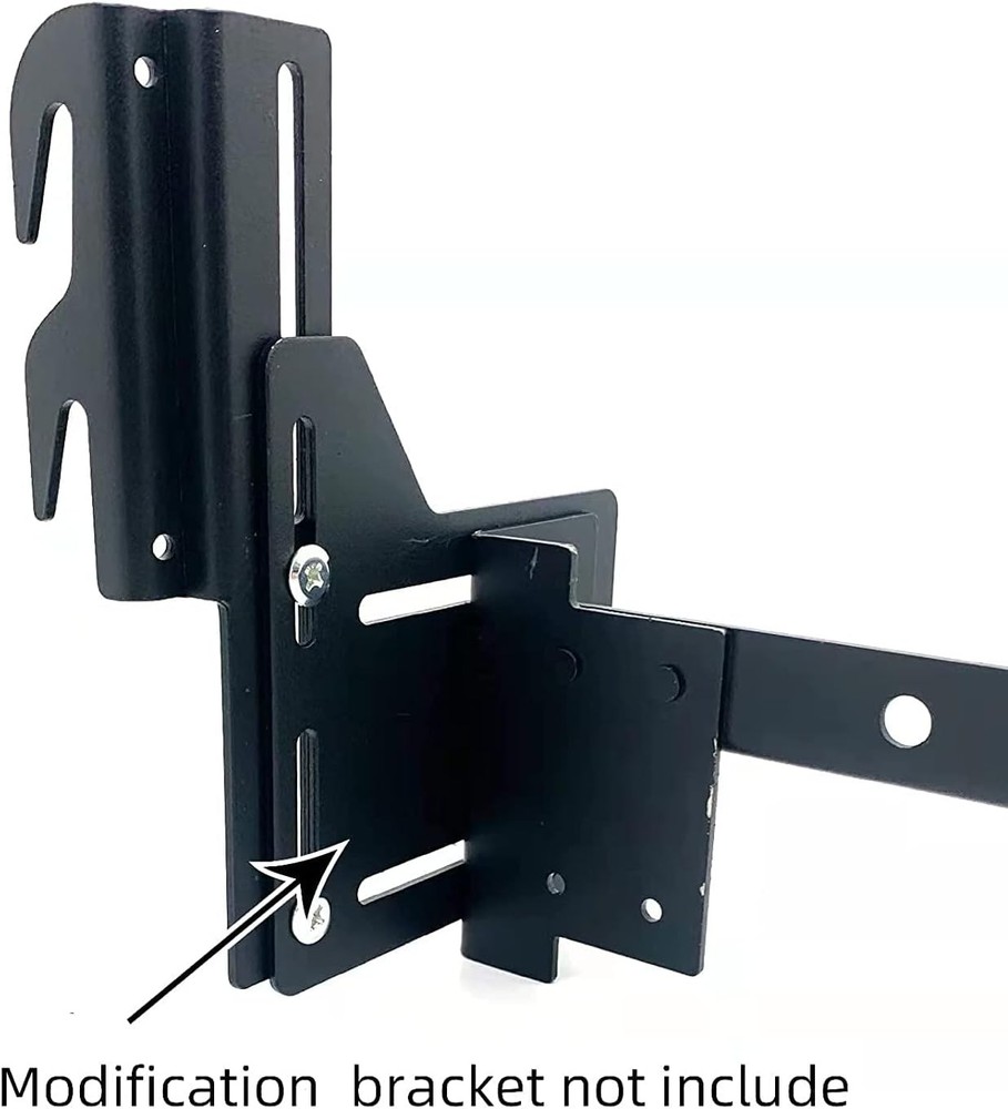 2Pcs #711 Bolt-On to Hook-On Bed Frame Conversion Brackets