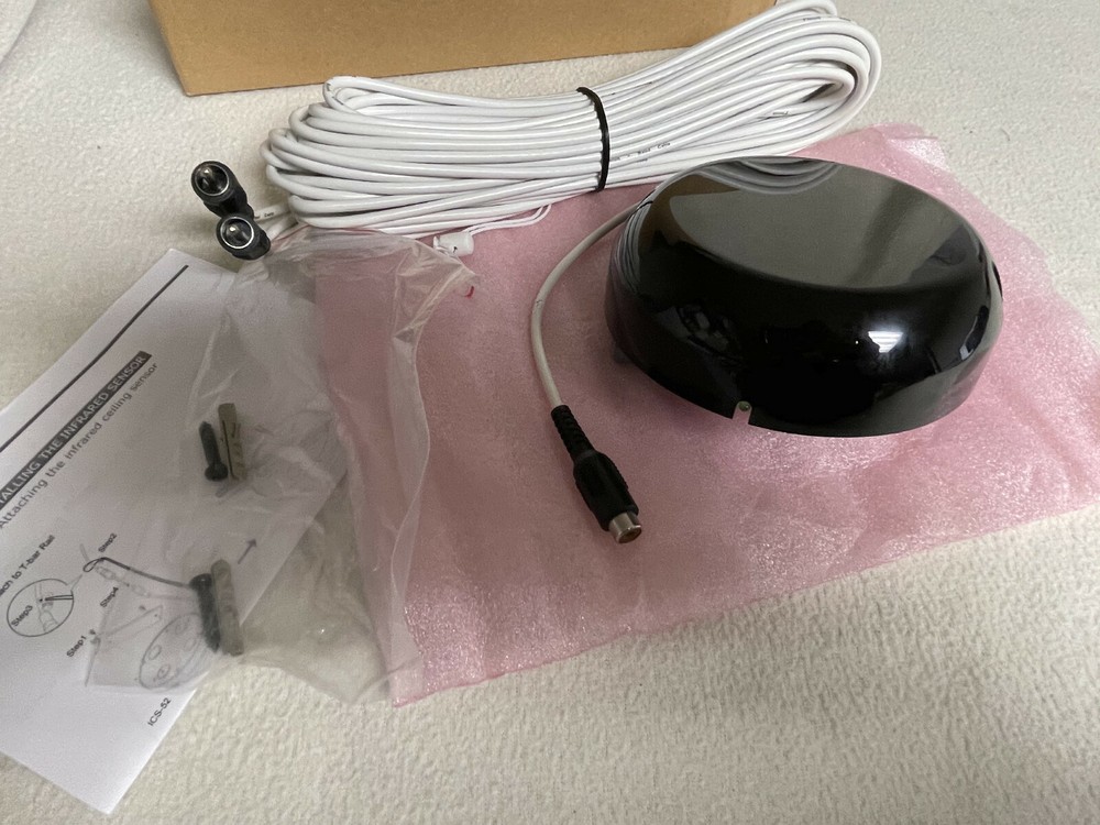 NEW Teach Logic ICS-52 Ceiling Dome Sensor w 50ft Cable (RCA)