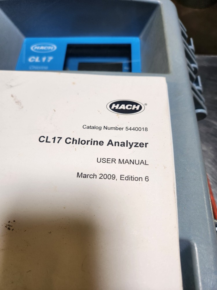 Hach CL-17 Chlorine Analyzer