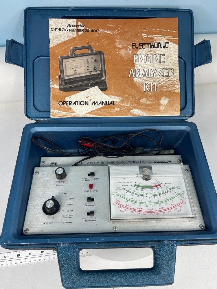 ArcherKit Electronic Engine Analyzer Kit 28-4017 Vintage Tested Working