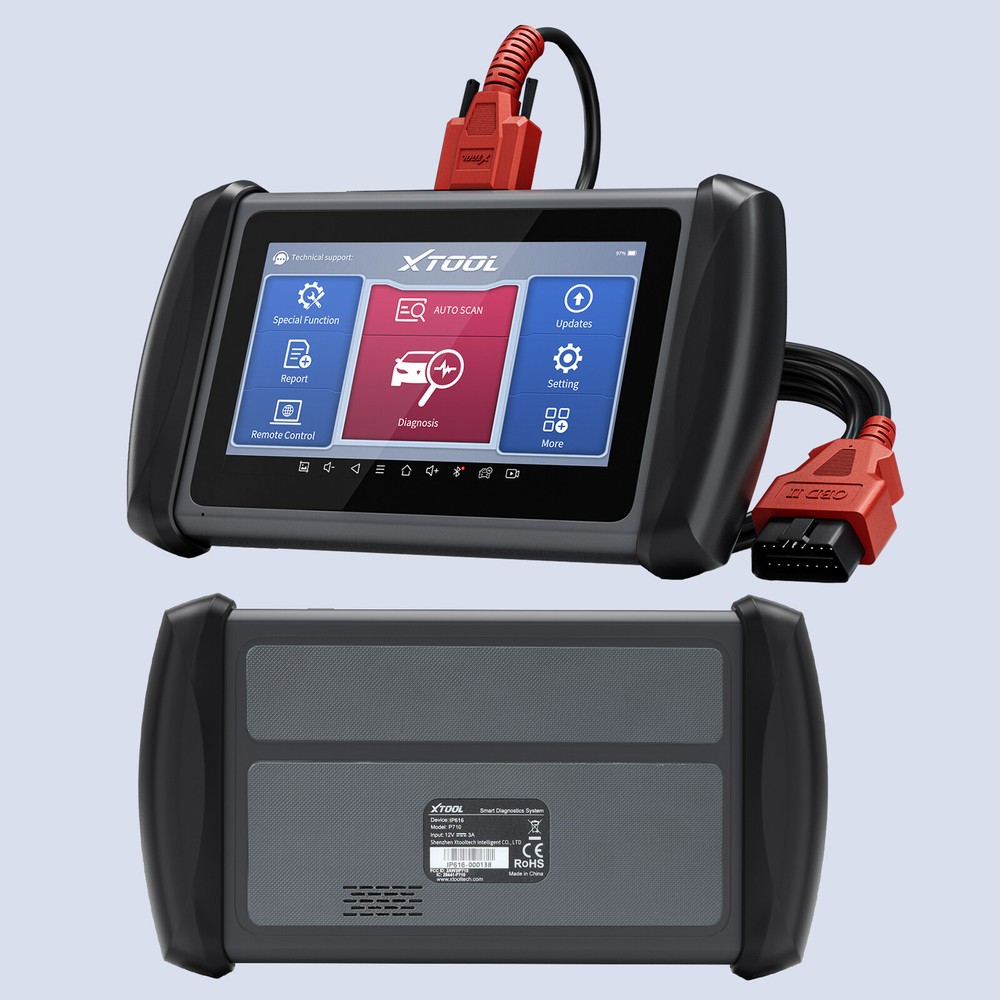 XTOOL IP616 Auto Scan Full System Diagnostic Tool OBD2 Scanner CANFD Key Coding