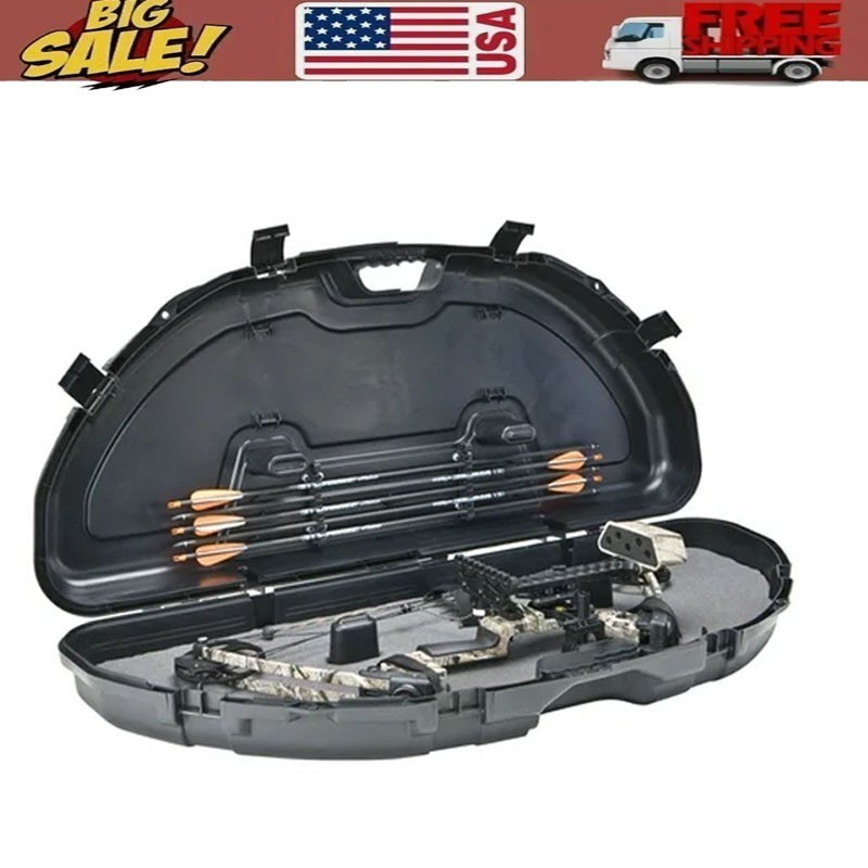 Compact Protector Compact Bow Case Black Archery Storage Hard Bow Case