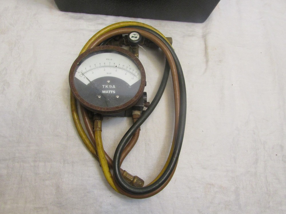 Watts Regulator TK9A Backflow Preventer Test Gauge USED and UNTESTED