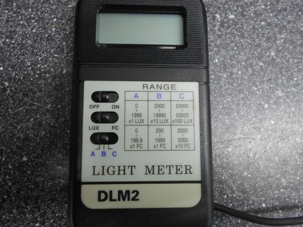 DIGITAL LIGHT METER DLM2