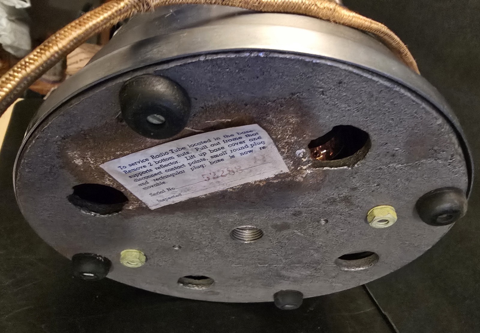 Vintage Sun-Kraft Cold Quartz Ultraviolet Therapy Lamp Model A-1 Tested Works #2