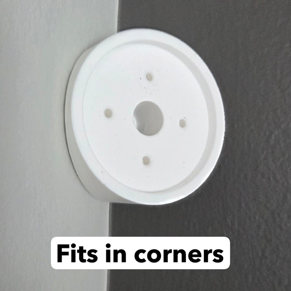 Wall Or Corner Mount Bracket for Google Nest Cam Indoor Wired Camera