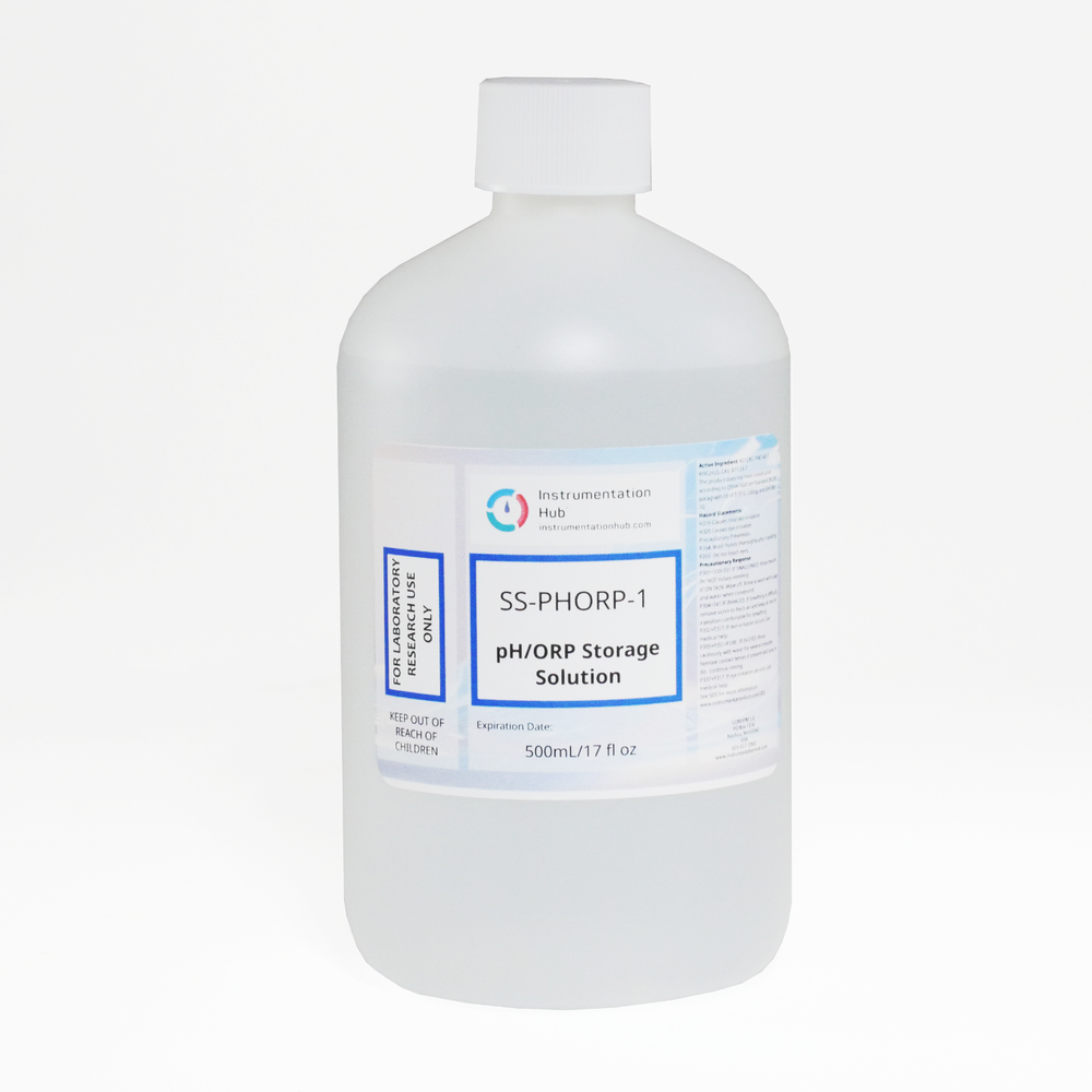 INSTRUMENTATIONHUB pH/ORP Electrode Storage Solution 17 floz (500mL)