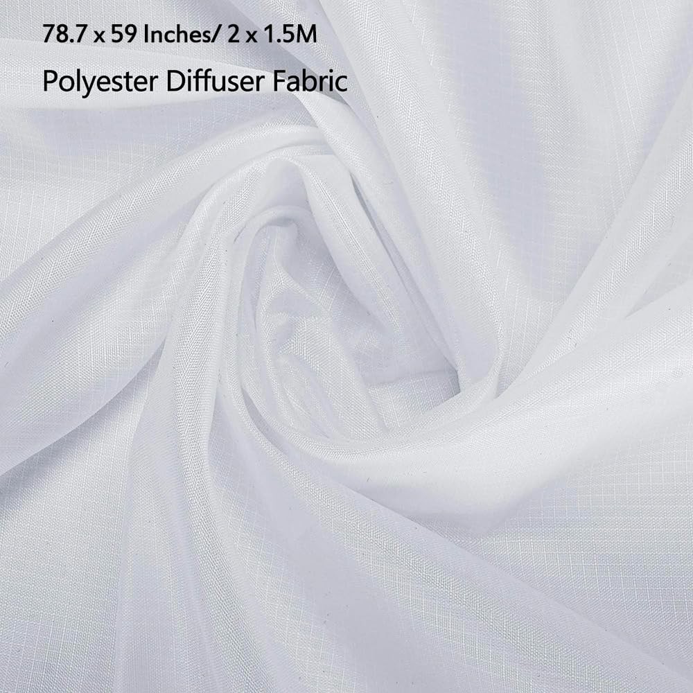 Photography Diffuser Fabric 78.7x59 Light Softbox Grid Cloth Panel