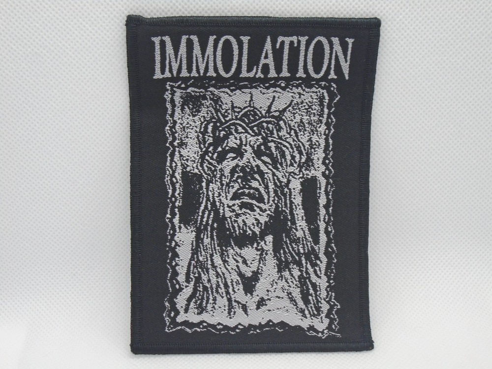 IMMOLATION NO JESUS WOVEN PATCH