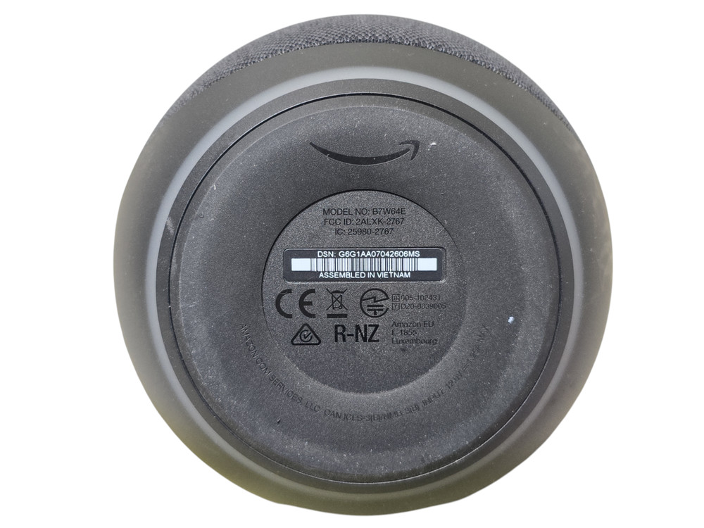 Amazon Echo Dot 4th Gen Smart Speaker Charcoal Model B7W64E | tested