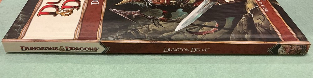 D&D Dungeon Delve Hard Cover