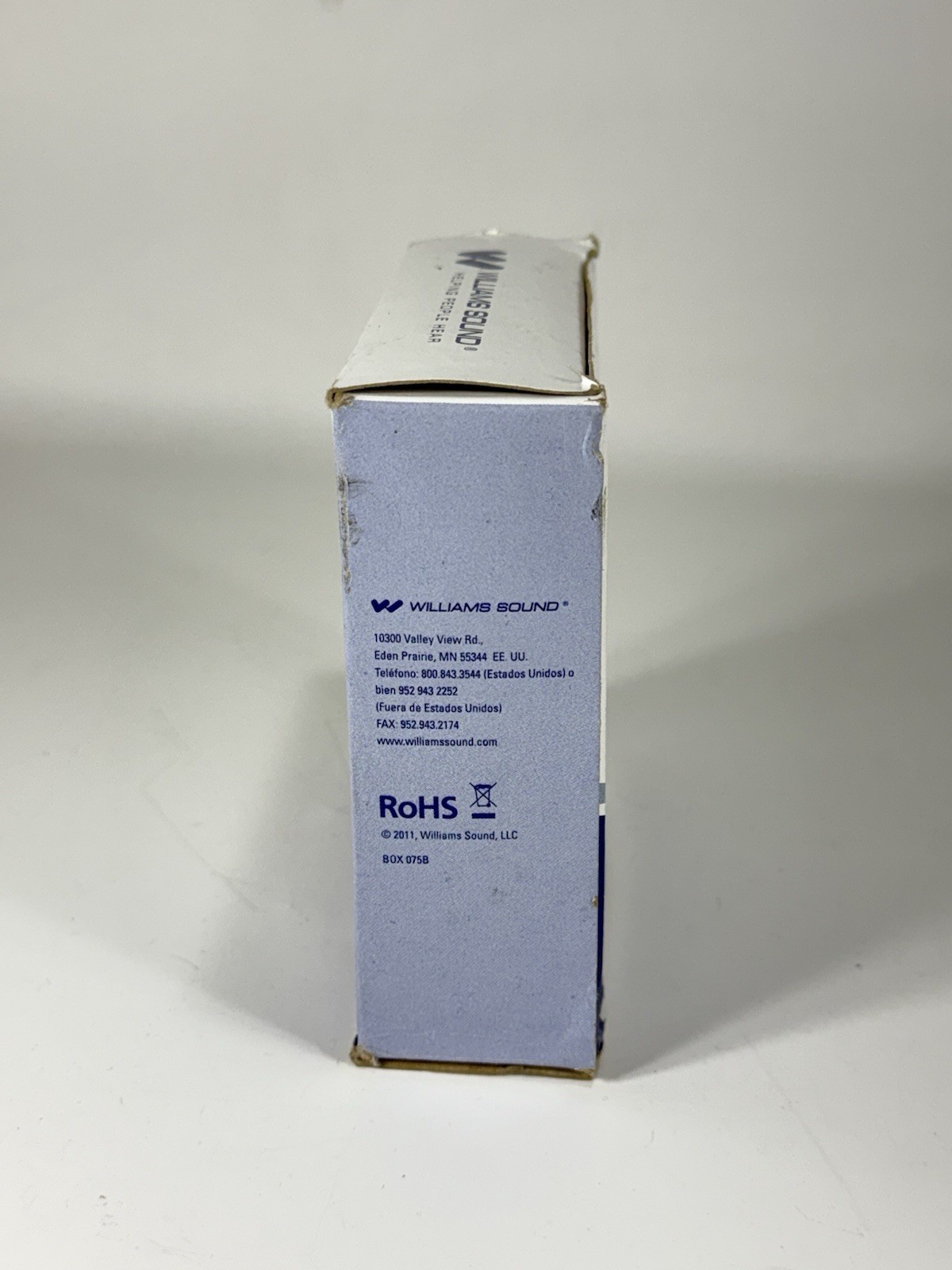 Williams Sound PPA R37 FM Receiver with Seek/Scan Function - New / Damaged Box