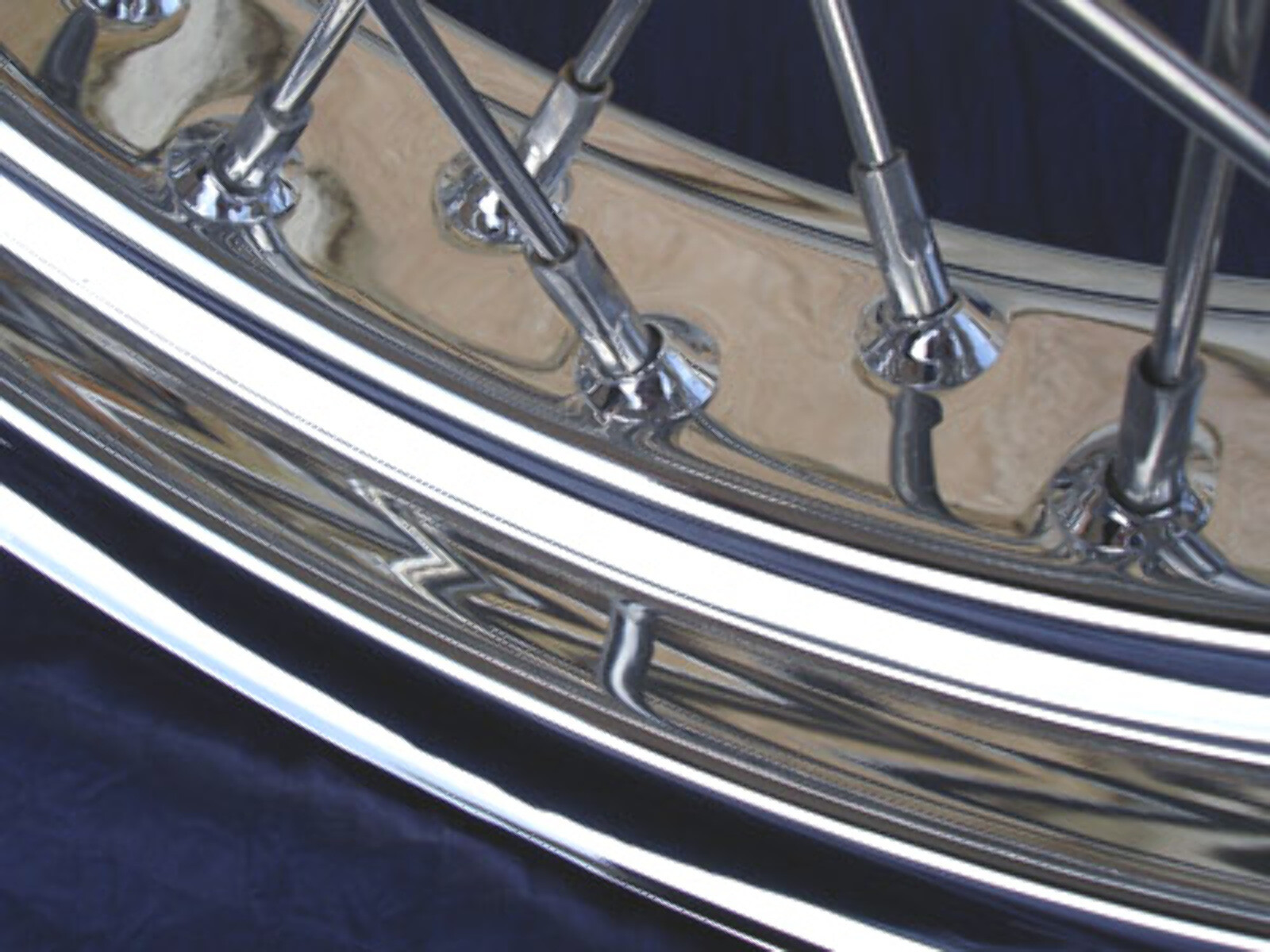 16X3.5" 60 SPOKE BILLET HUB WHEEL REAR HARLEY SOFTAIL FLST FLSTC HERITAGE DELUXE