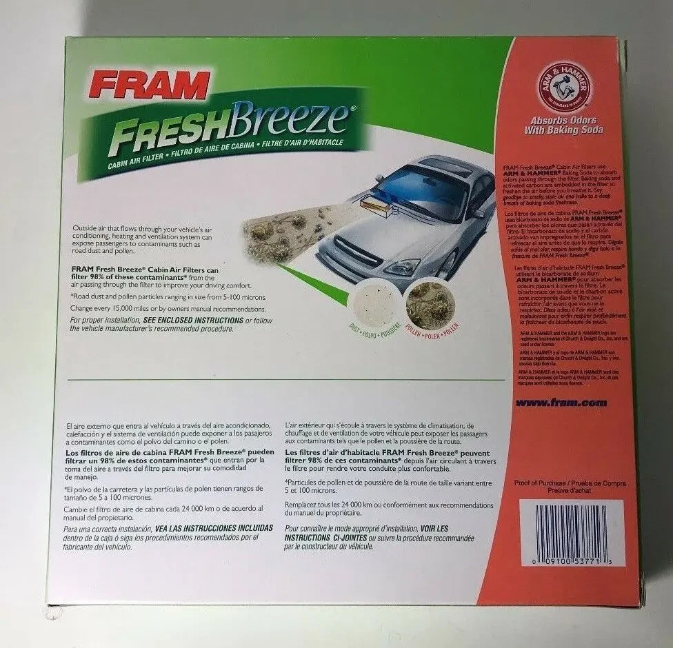 Fram CF10285 Cabin Air Filter fit TOYOTA LEXUS CHARCOAL CARBON Fast shipping