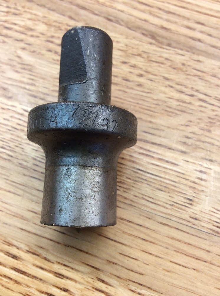 Mubea punch  25/32” Fits Mubea BF-10