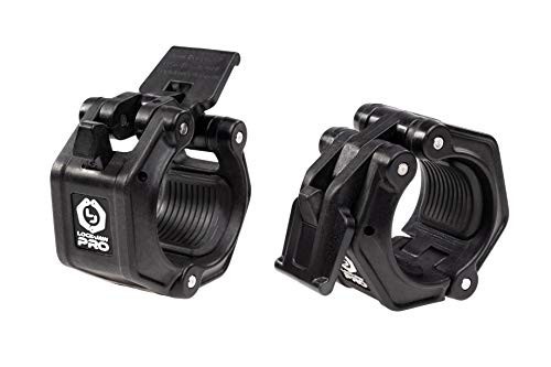 Quick Release Barbell Collars - Locking Clamp for Weightlifting & Gym Use
