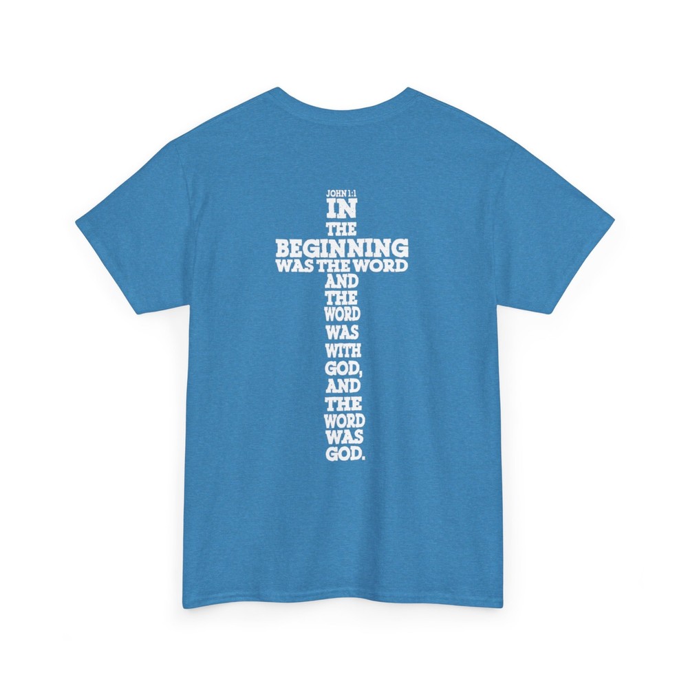 John 1:1 cross Scripture Apparel