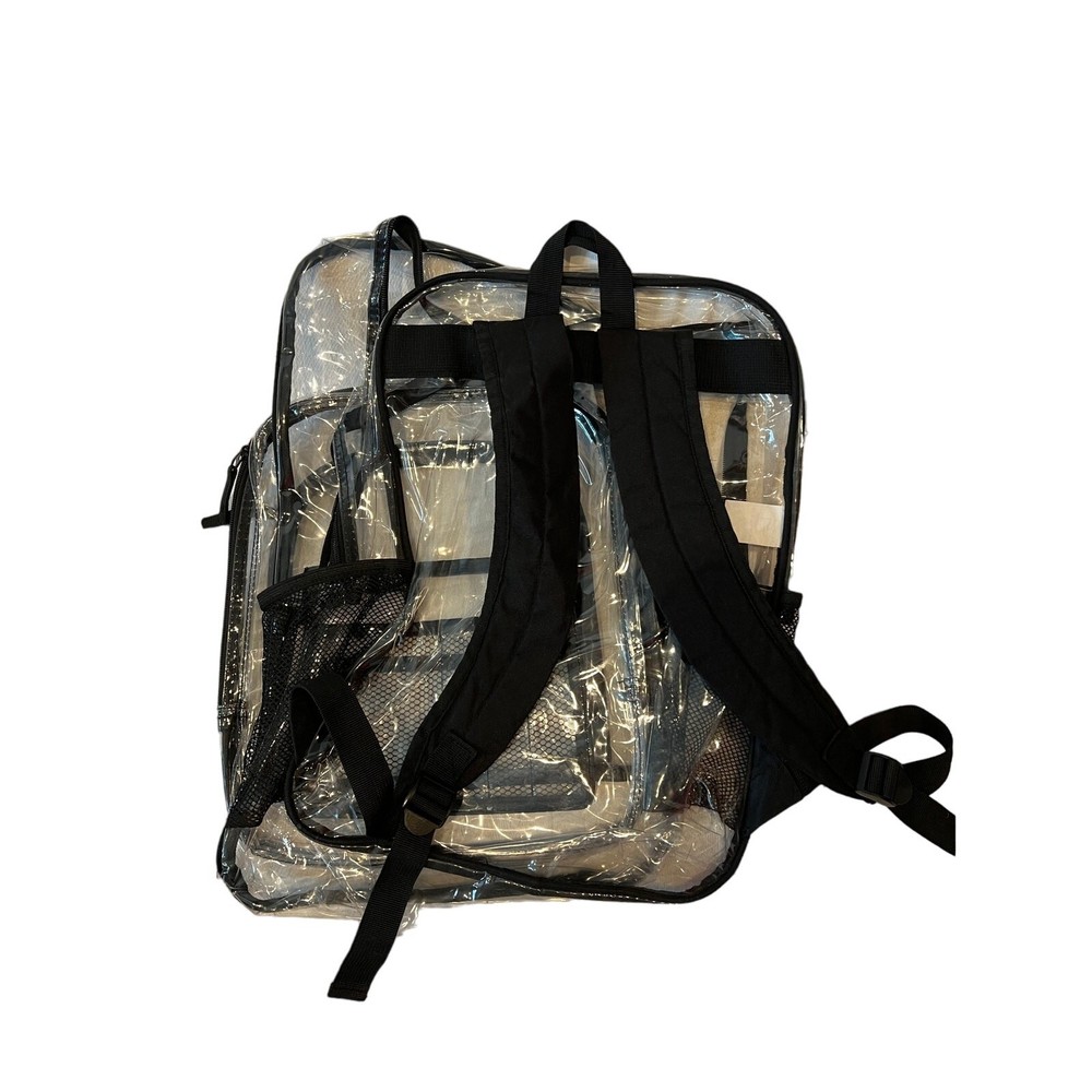 Clear See-Through School Backpack