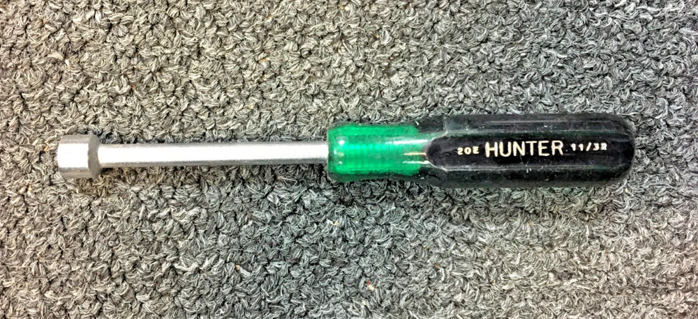 20 E HUNTER 11/32, 32014, NUT DRIVER, USA