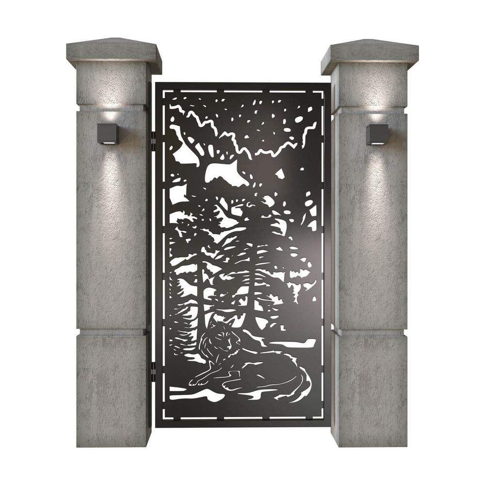 Gorgeous Custom Handcrafted Metal Entry Gate
