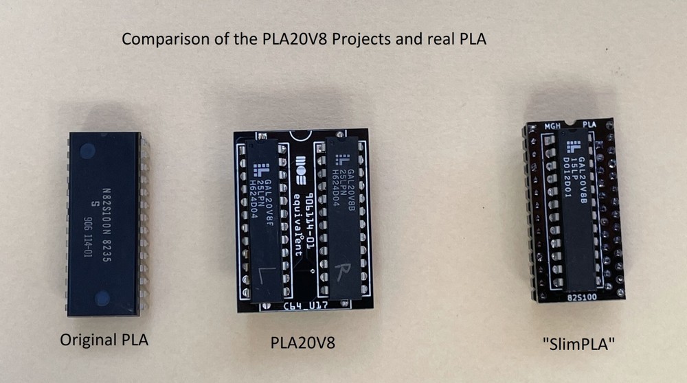 SlimPLA the compact Commodore 64 PLA Replacement PLA20V8 82S100