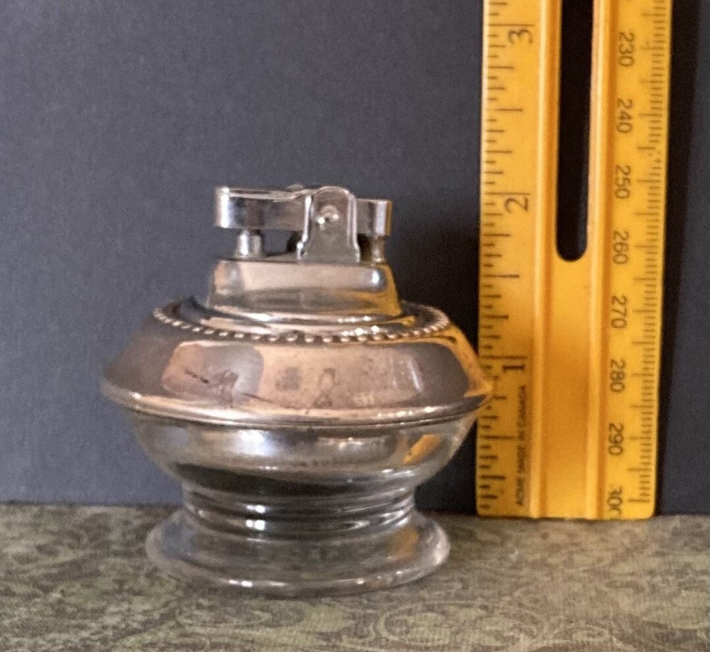 Wallace Sterling & Glass Lighter