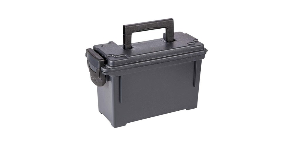 Plano Field Ammo Box .30 Caliber, Black, Lockable Ammunition Small, Black