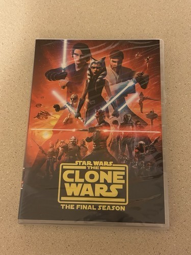 Star Wars Clone Wars Complete Series Seasons 1 - 7 BUNDLE (DVD 25-Disc Box set)