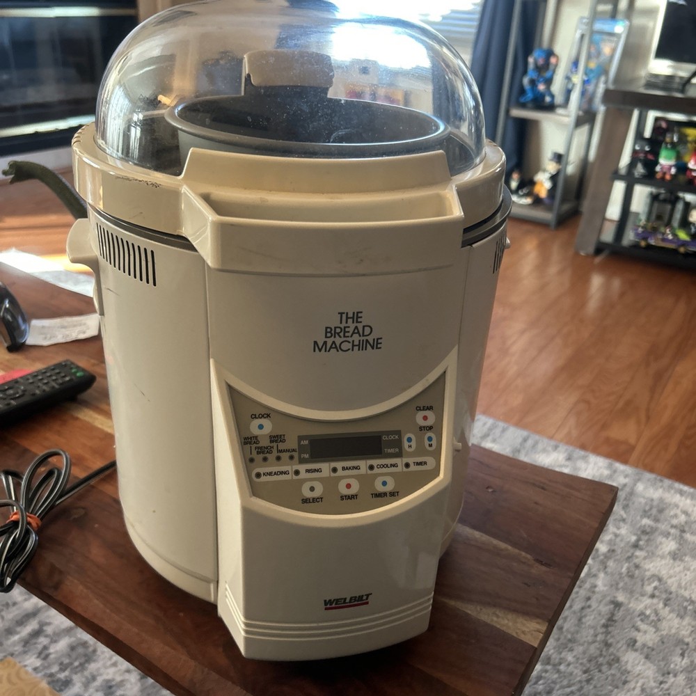 The Bread Machine  Welbilt White ABM-100-3