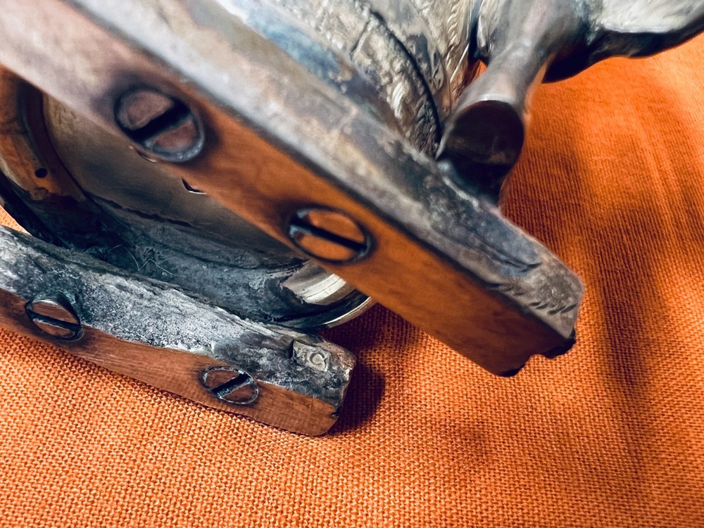 Russian 84 Silver Inkwell