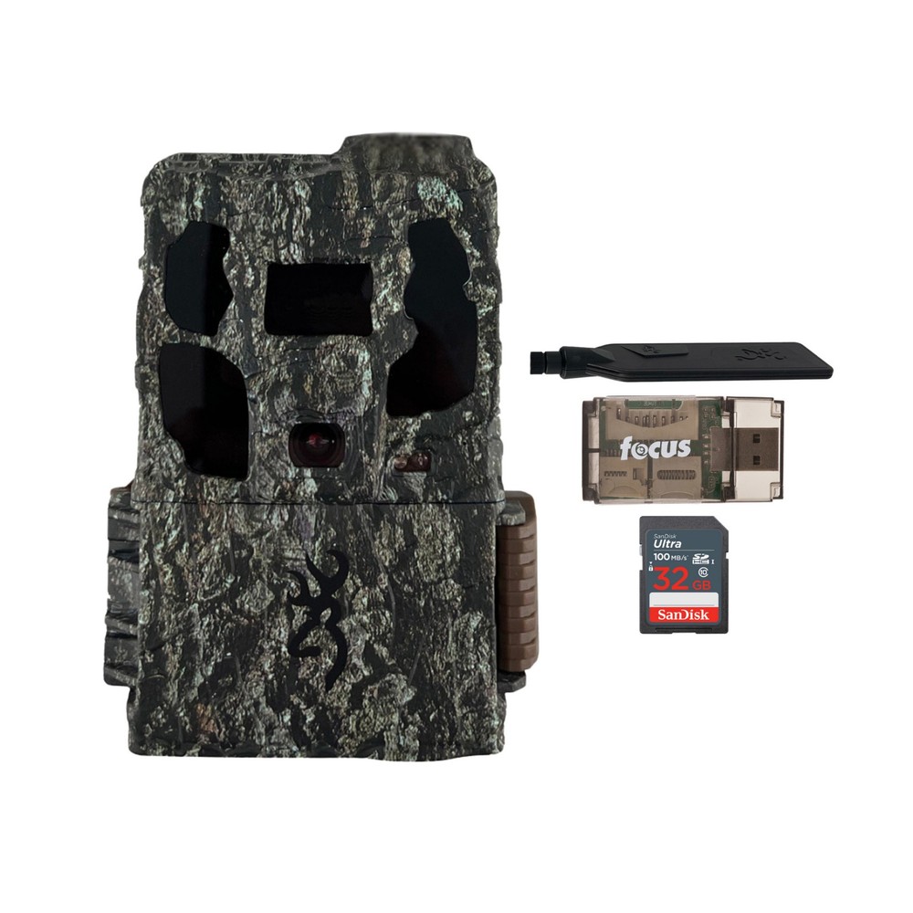 Browning Defender Wireless Pro Scout Max HD Trail Camera Bundle HUNTING
