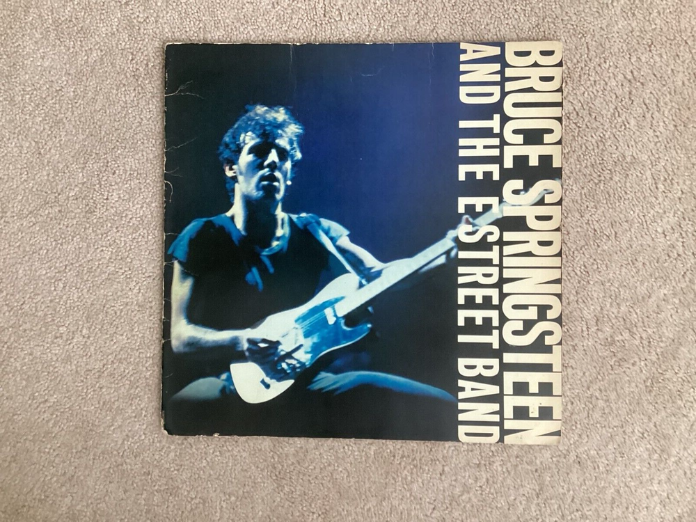 BRUCE SPRINGSTEEN The River 1980 concert tour program