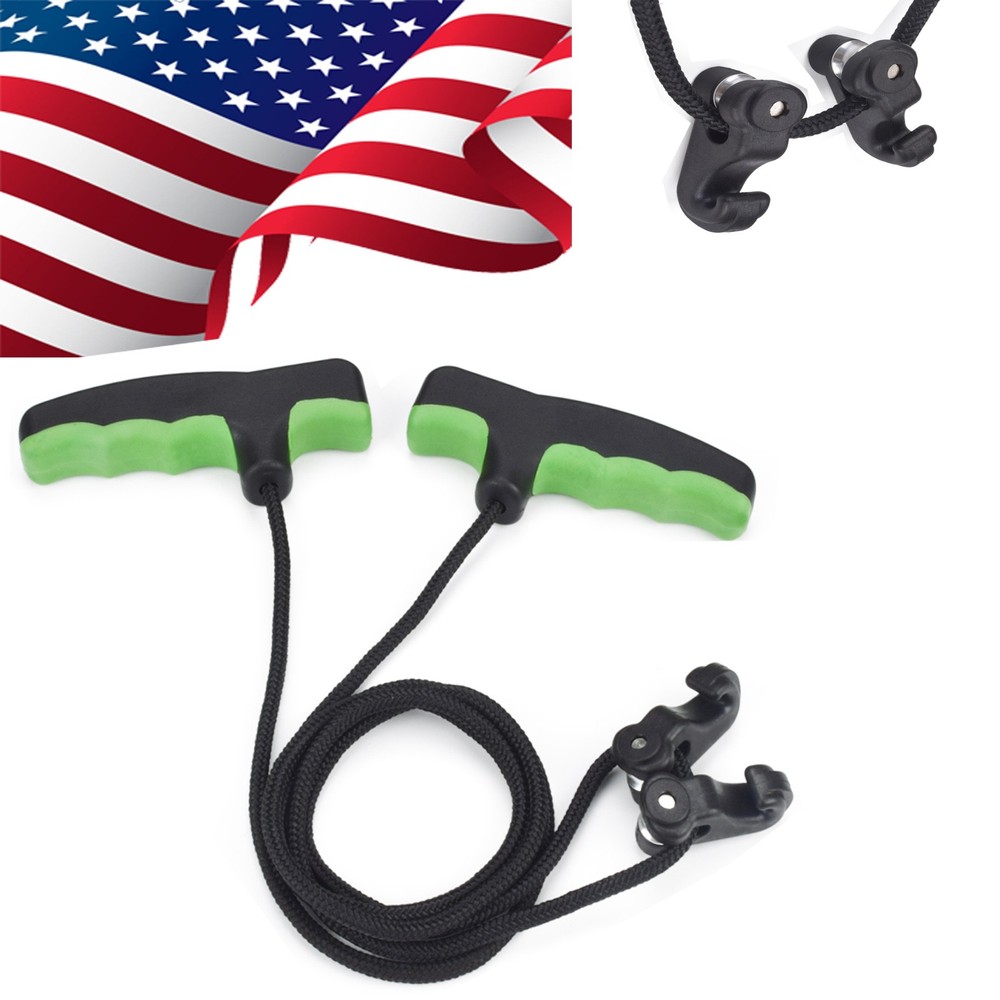 1PCS Crossbow Cocking Device Double Handle Crossbows Rope Cocker Aid String Tool