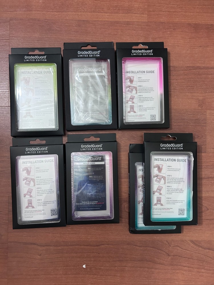 GradedGuard PSA Graded Card Case Guard Protector Limited Edition Custom List104