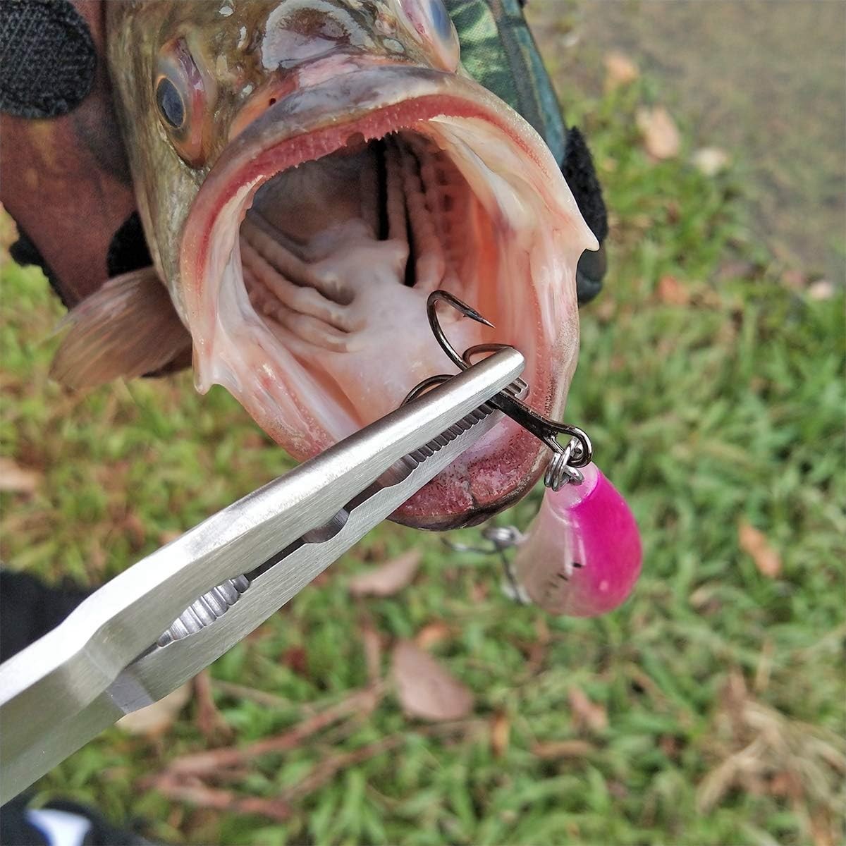 Fishing Pliers Stainless Steel Long Nose Hook Remover with Sheath and...