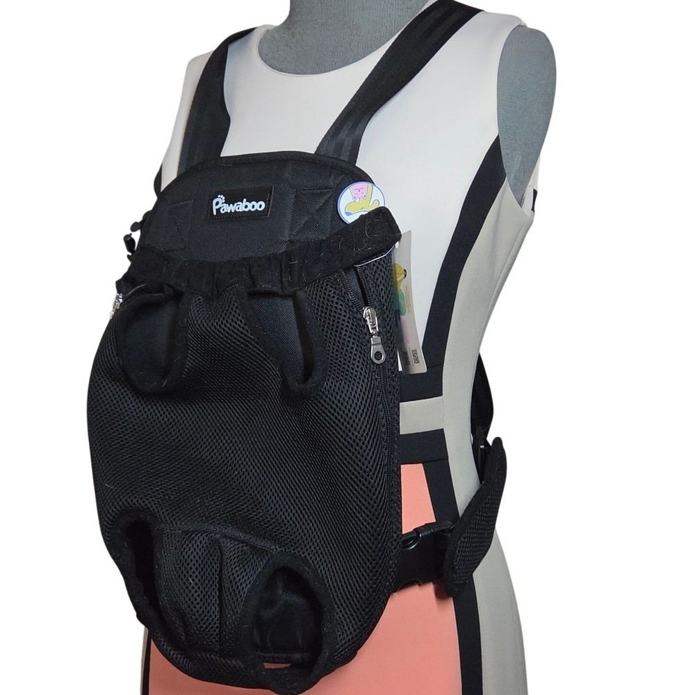 Black Pet Carrier Backpack