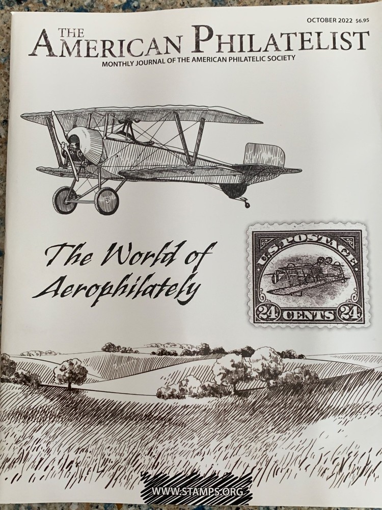 American Philatelist Magazine  2022,  October