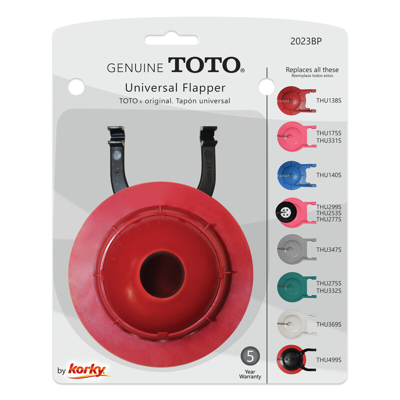 Korky Genuine TOTO 3 inch Universal Toilet Flapper