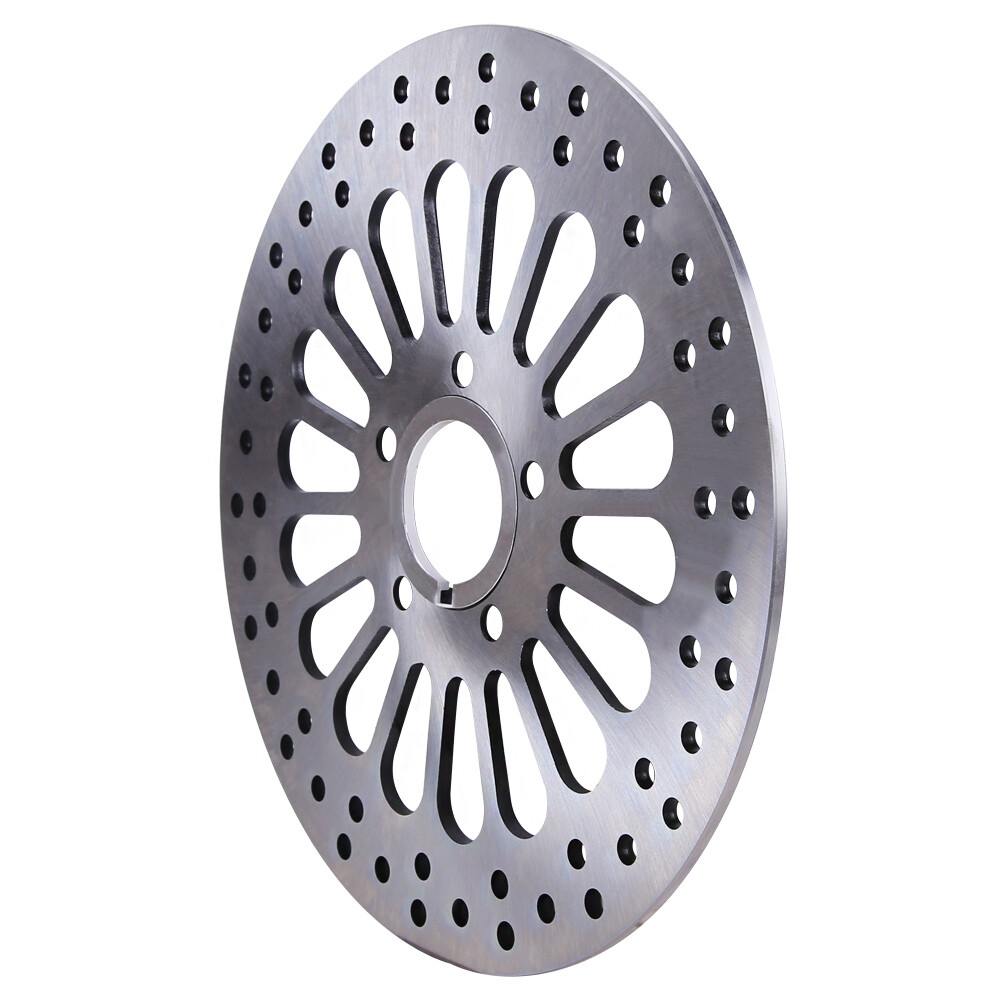 Chrome 11.5" Rear Brake Rotor Disc for Harley Touring Road King Electra Glide