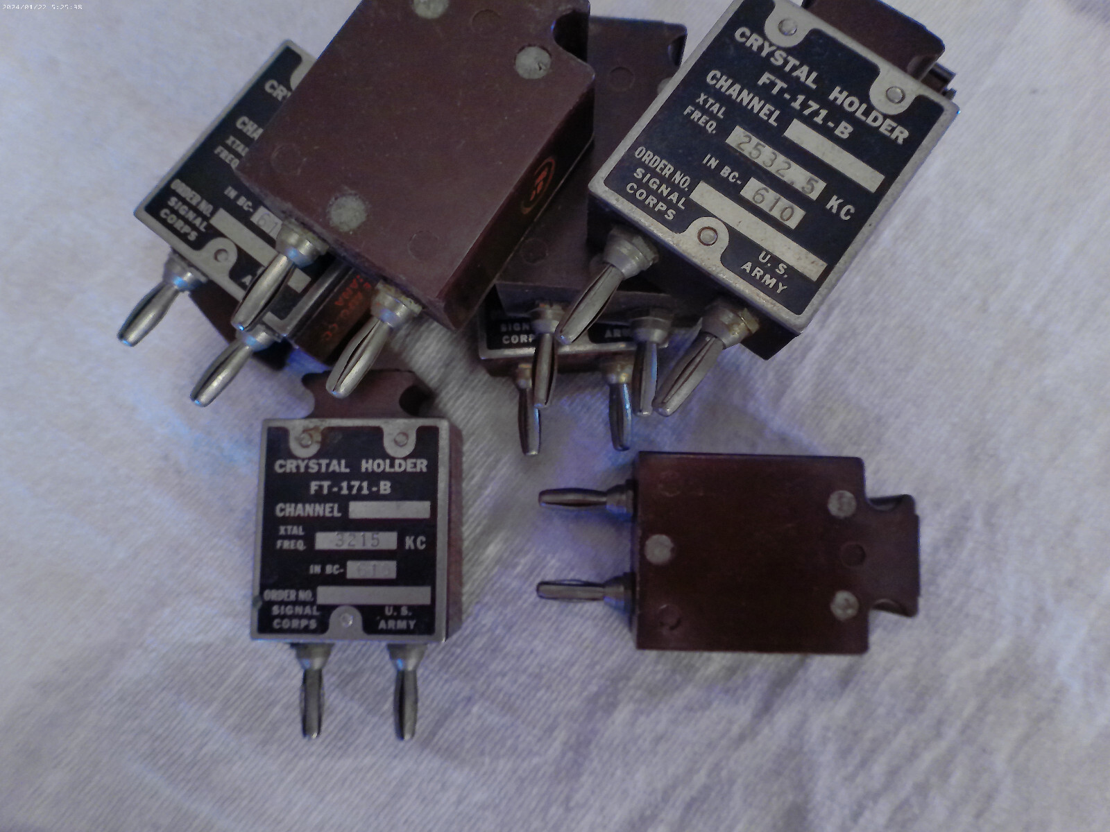 FT-171-B BC-610 Transmitter Crystals