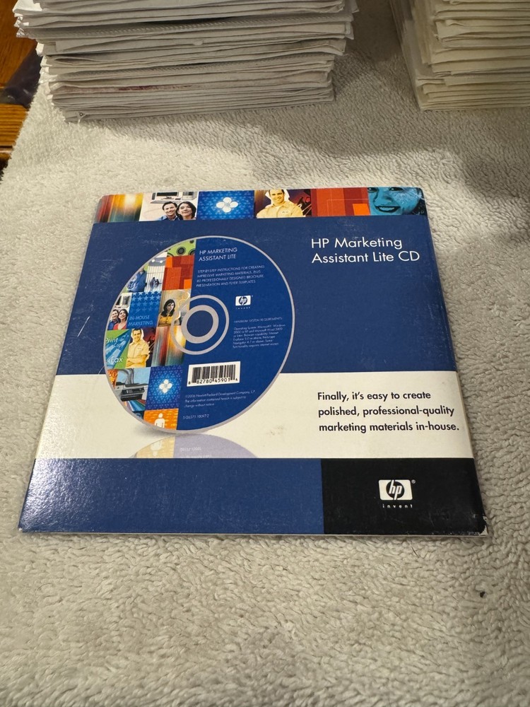 HP Marketing Assistant Lite CD - NEW/SEALED!!!!