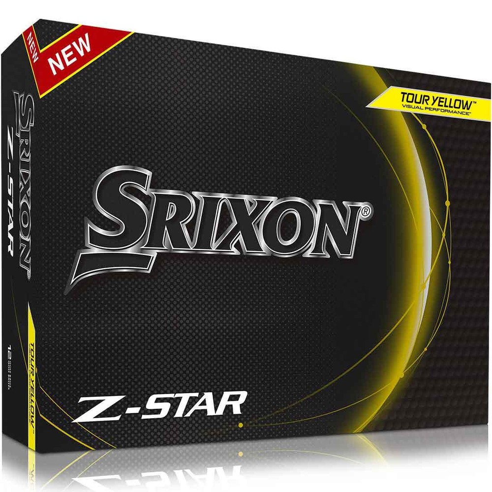 Srixon Z-Star 8 Yellow Golf Balls