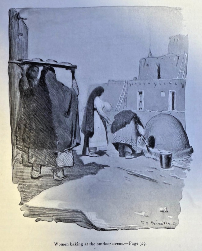 1916 Ciudad Real de la Santa Fe de San Francisco New Mexico Frijoles Canyon