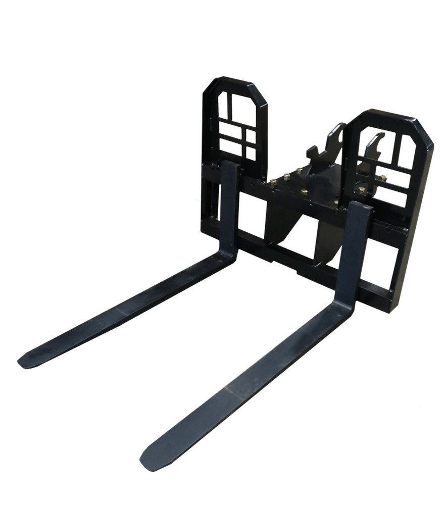 Excavator Pallet Forks Hookup included!