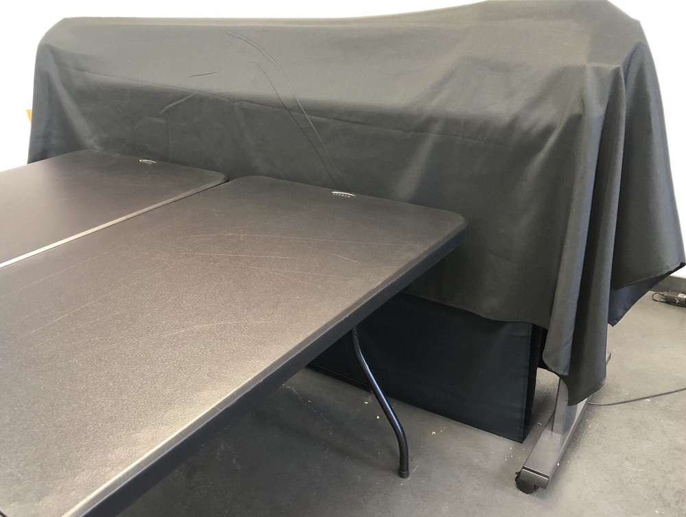 Black Graphtec Plotter Cover - Will Fit Any Brand Plotter 5-7’ plotter nicely. 