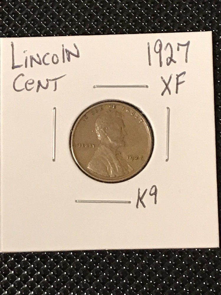 1927 Lincoln Cent XF